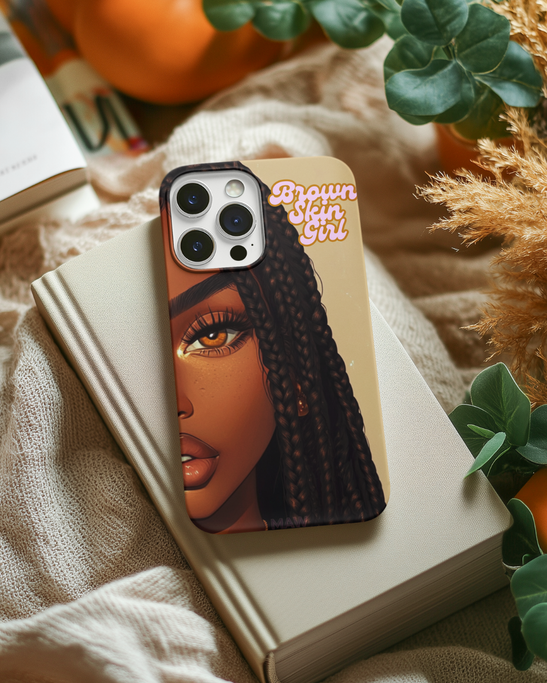 Coque Huawei Brown Skin Girl