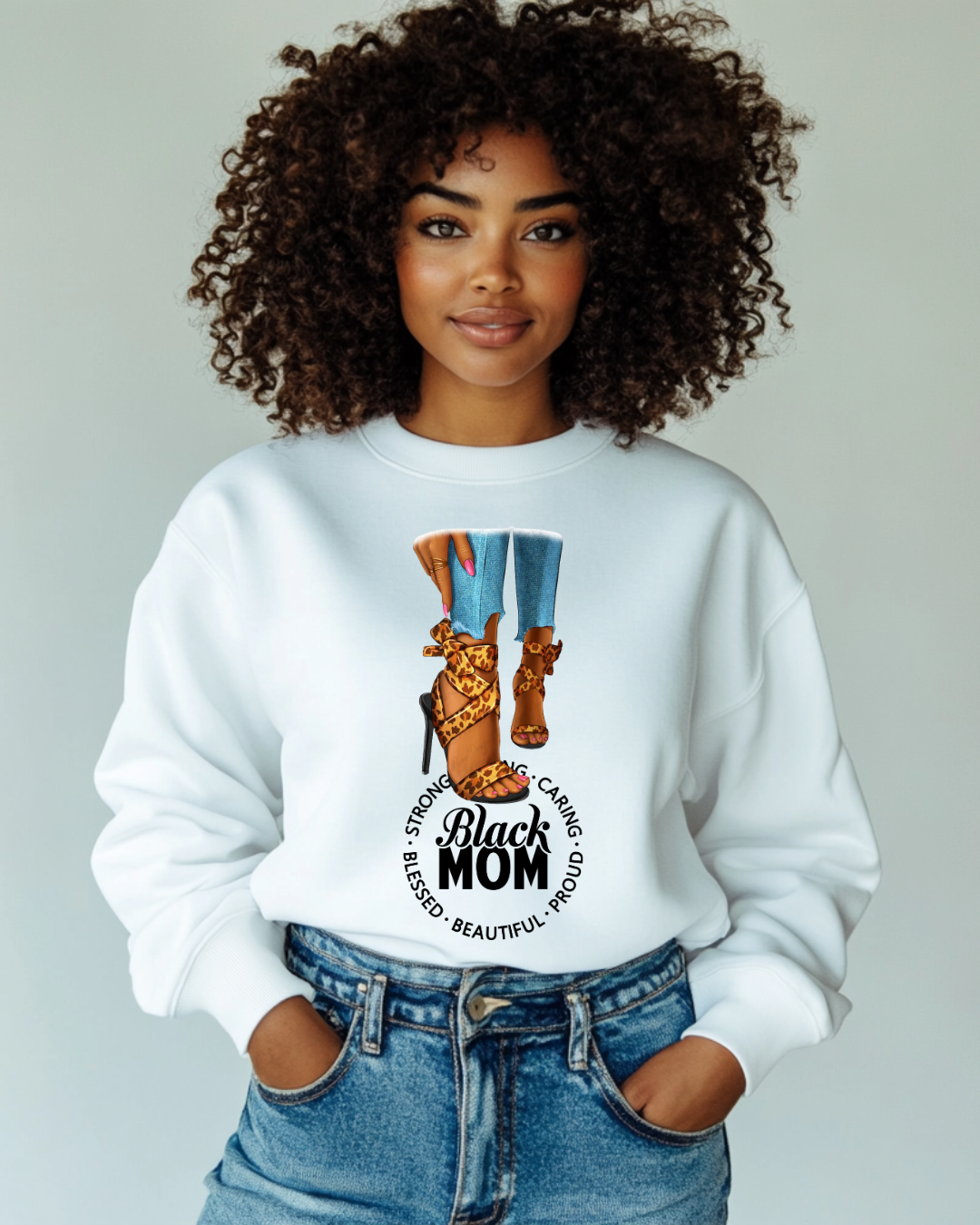 Sweat Black Mom