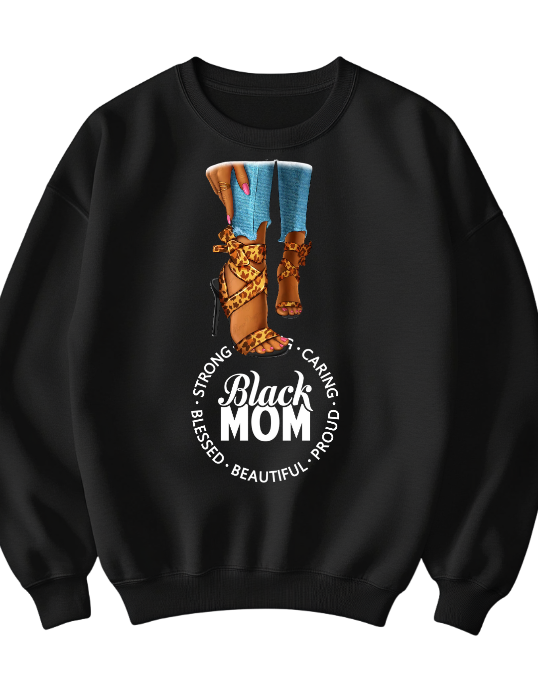 Sweat Black Mom
