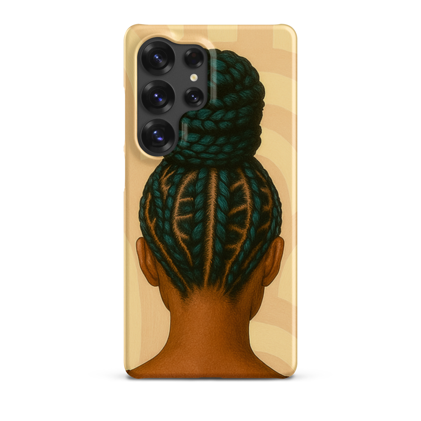 Coque afro Samsung design Denim Mon Afro World