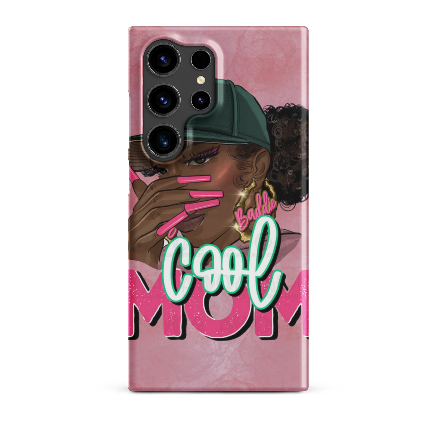 Coque afro Samsung design Denim Mon Afro World