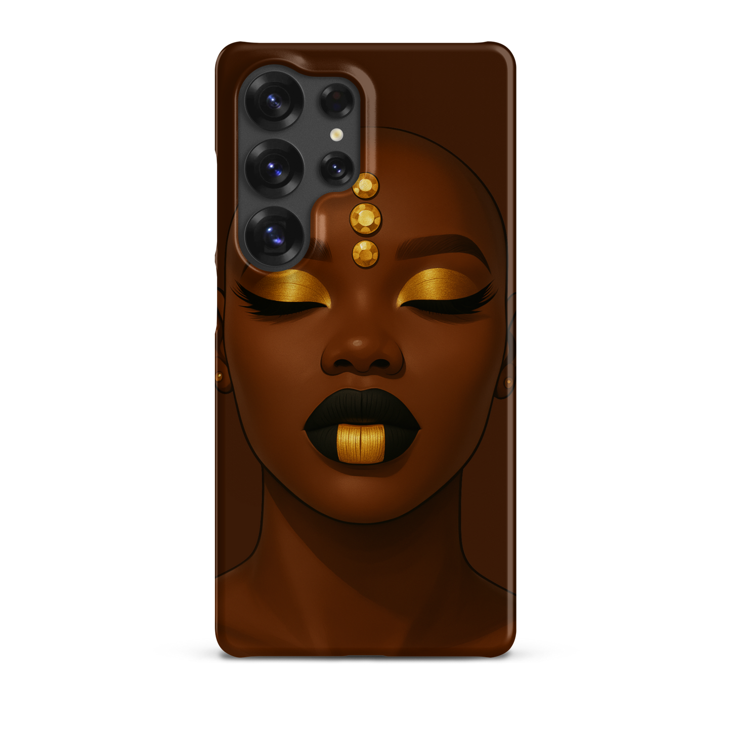 Coque afro Samsung design Denim Mon Afro World