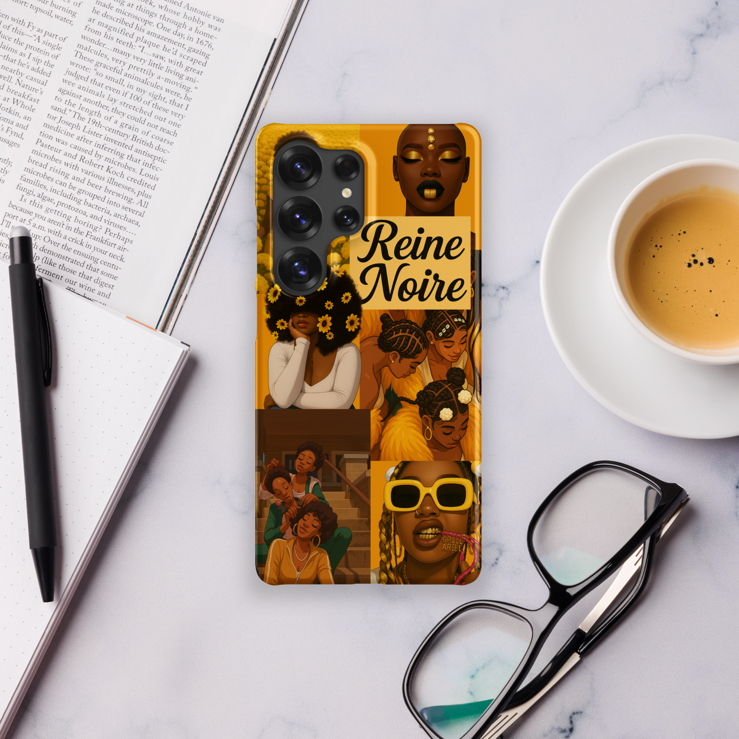 Coque Samsung S21 FE – Reine Noire