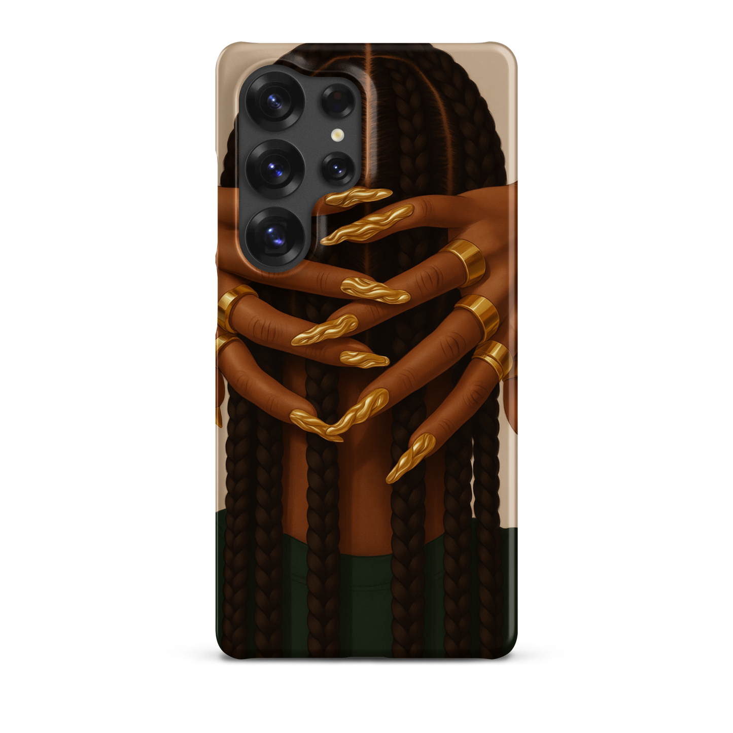 Coque afro Samsung design Denim Mon Afro World