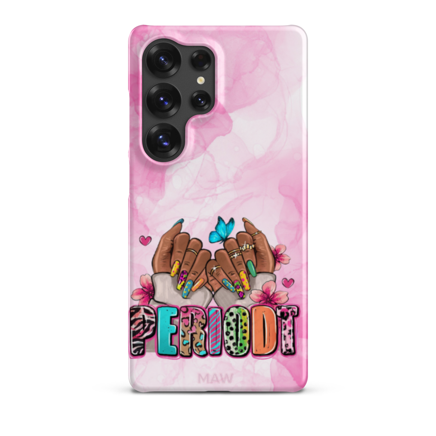 Coque afro Samsung design Denim Mon Afro World