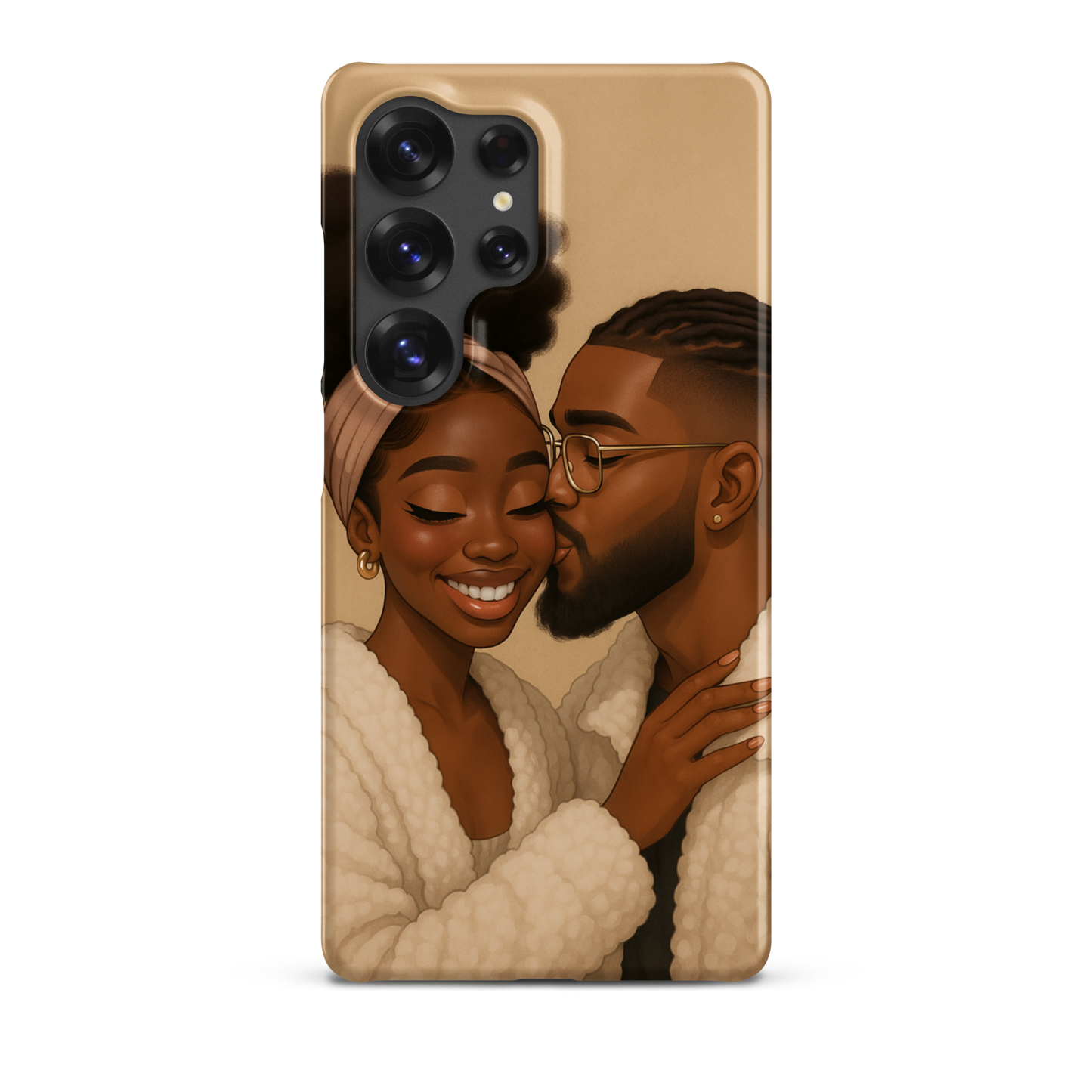 Coque afro Samsung design Denim Mon Afro World