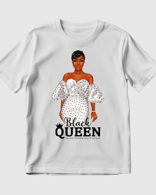 T-Shirt Black Queen