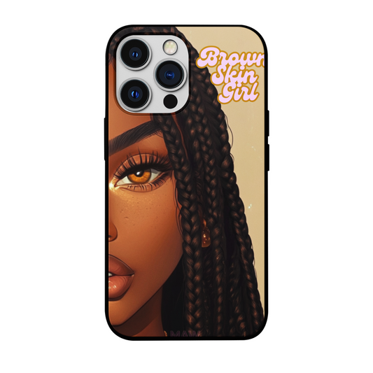 Coque iPhone Mag Safe 11 Pro – Brown Skin Girl
