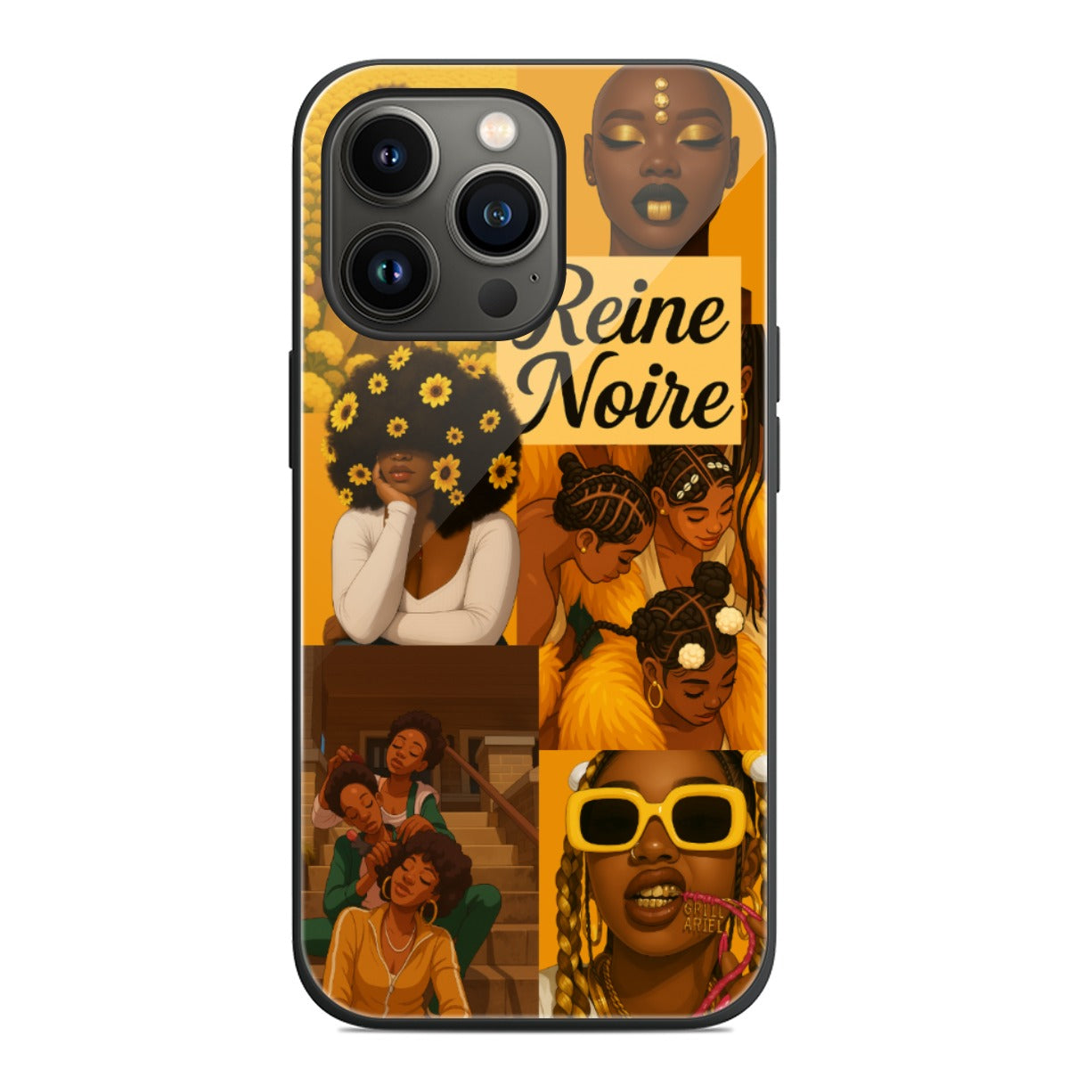 Coque iPhone 14 plus – Reine Noire