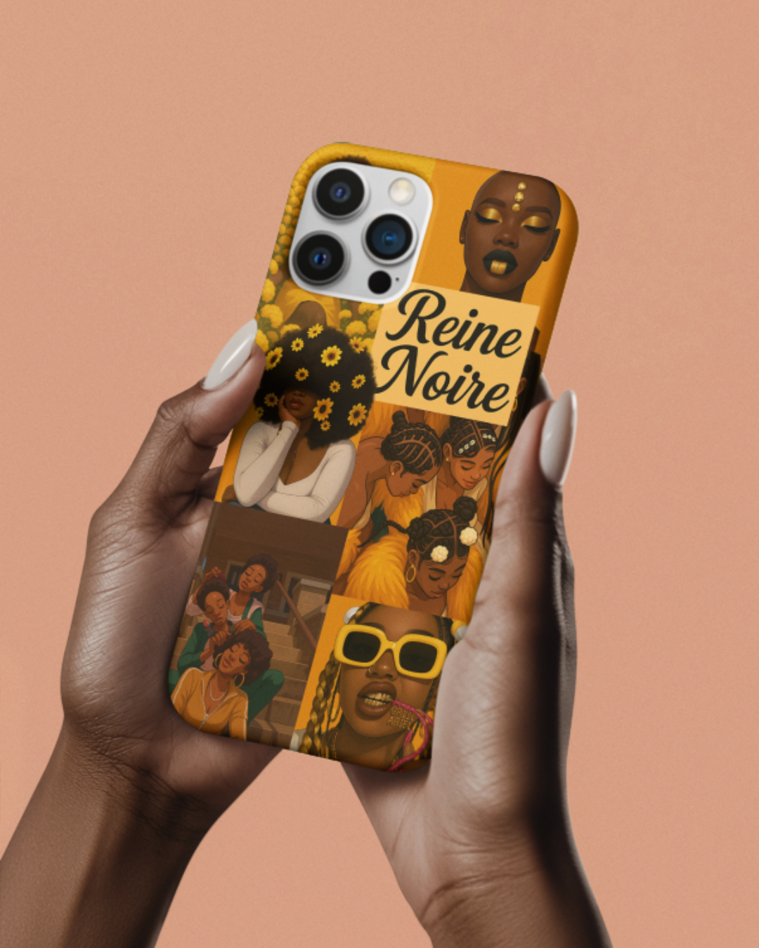 Coque iPhone 14 plus – Reine Noire