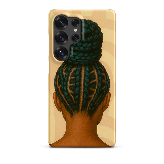 Coque afro Samsung design Denim Mon Afro World