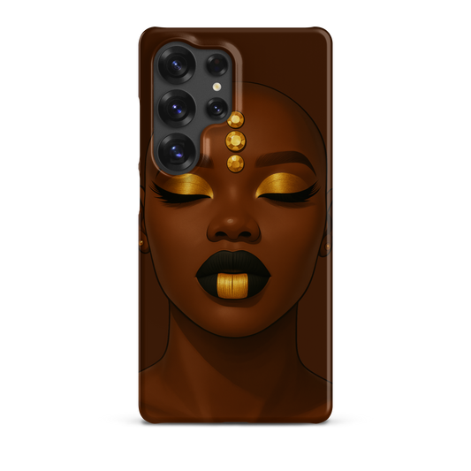 Coque afro Samsung design Denim Mon Afro World