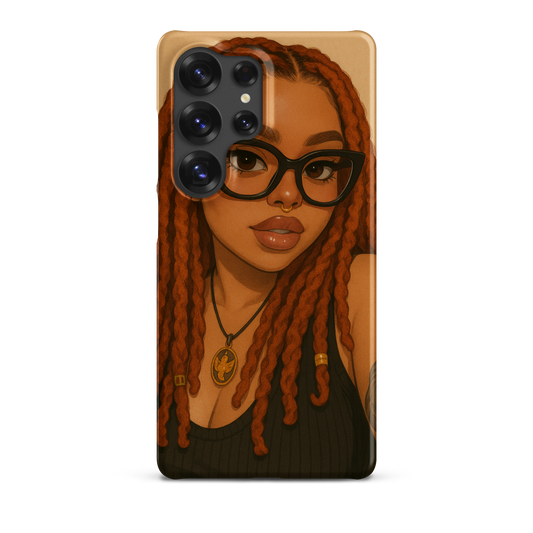 Coque afro Samsung design Denim Mon Afro World