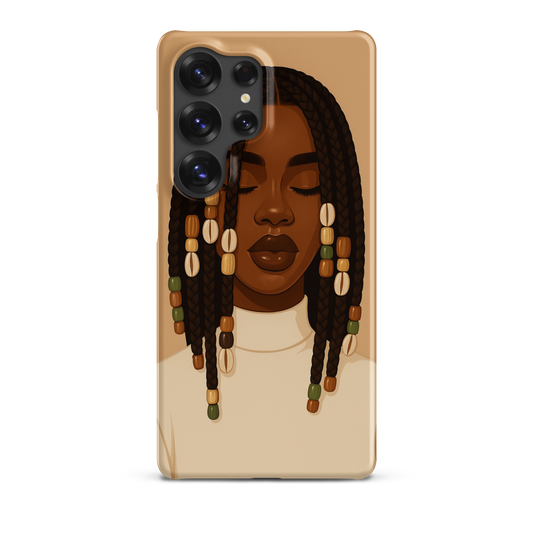 Coque afro Samsung design Denim Mon Afro World