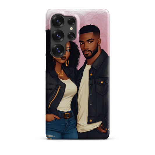Coque afro Samsung design Denim Mon Afro World