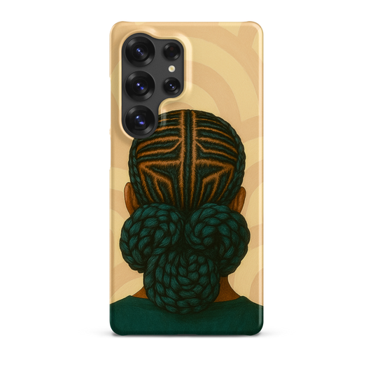 Coque afro Samsung design Denim Mon Afro World
