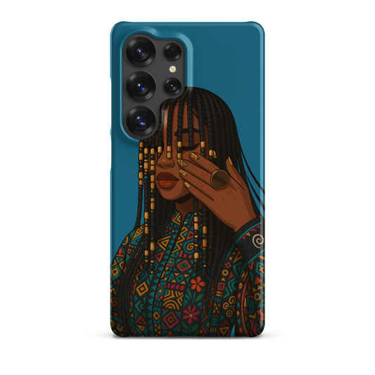 Coque afro Samsung design Pearls 2 Mon Afro World