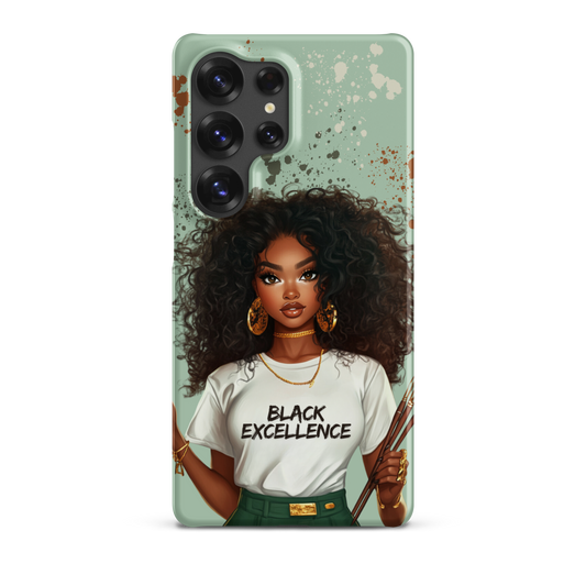 Coque afro Samsung design Denim Mon Afro World