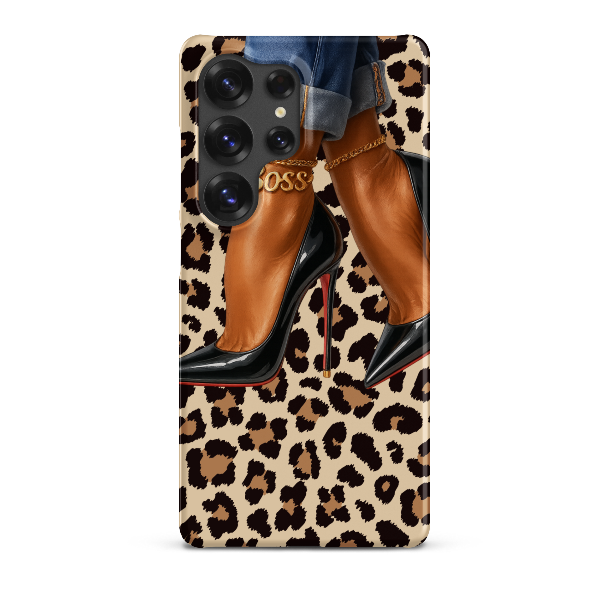 Coque afro Samsung design Denim Mon Afro World