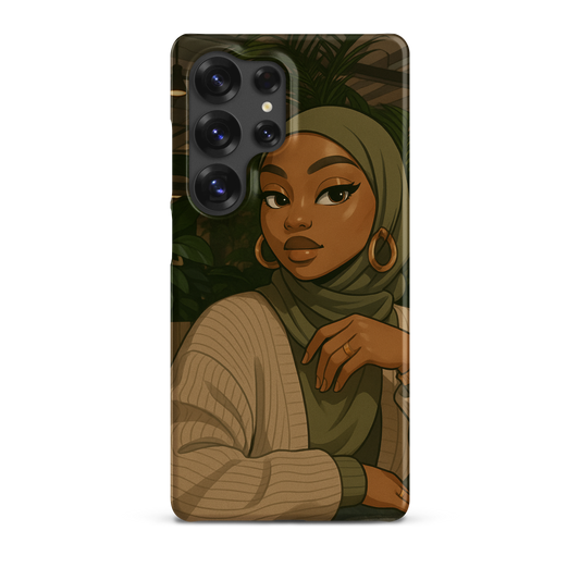 Coque afro Samsung design Denim Mon Afro World