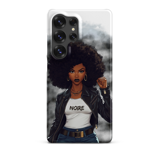 Coque afro Samsung design Denim Mon Afro World