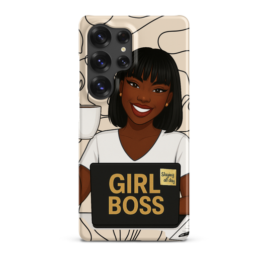 Coque afro Samsung design Denim Mon Afro World