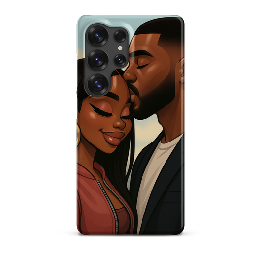 Coque afro Samsung design Denim Mon Afro World
