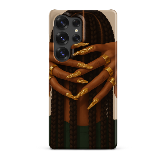 Coque afro Samsung design Denim Mon Afro World