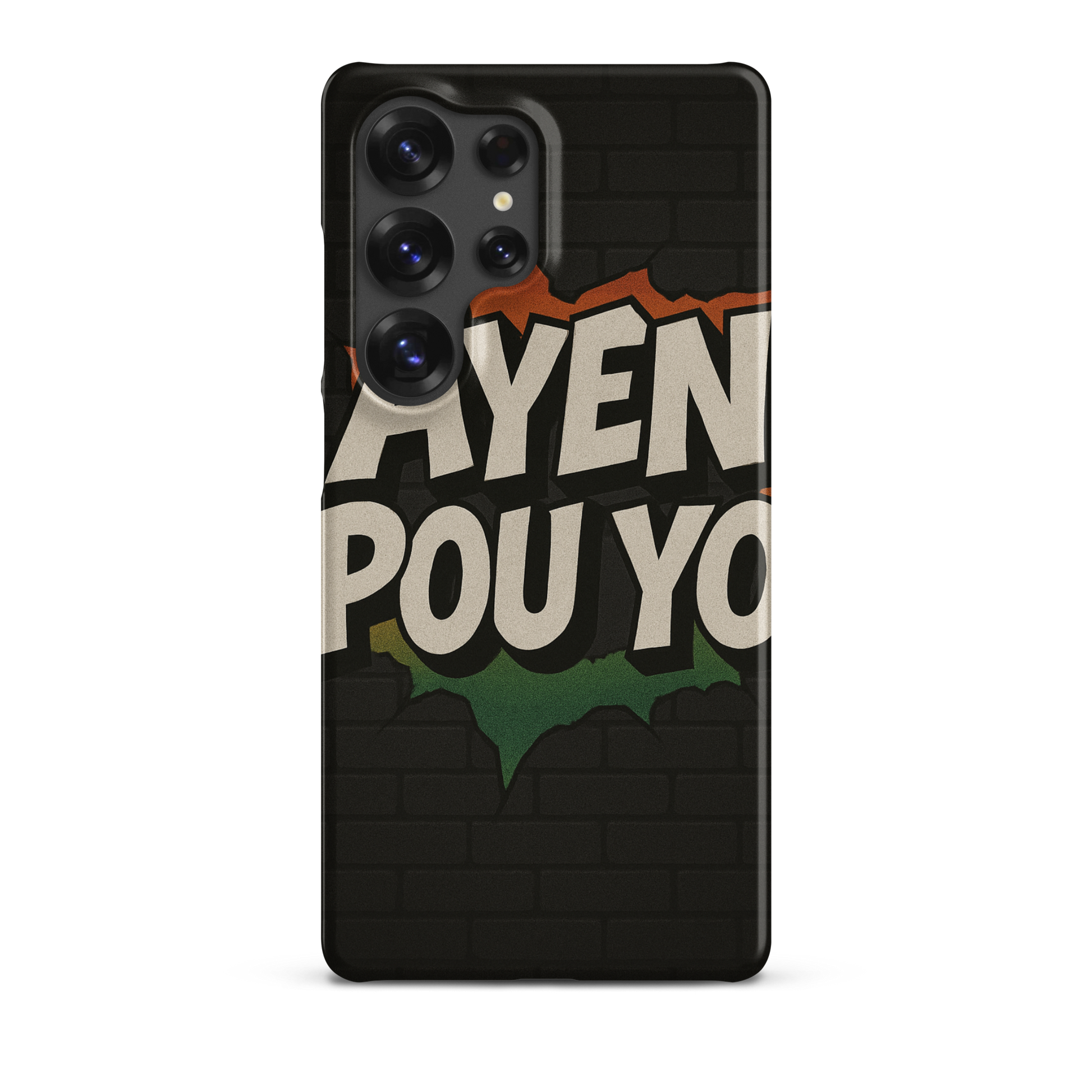 Coque afro Samsung design Denim Mon Afro World
